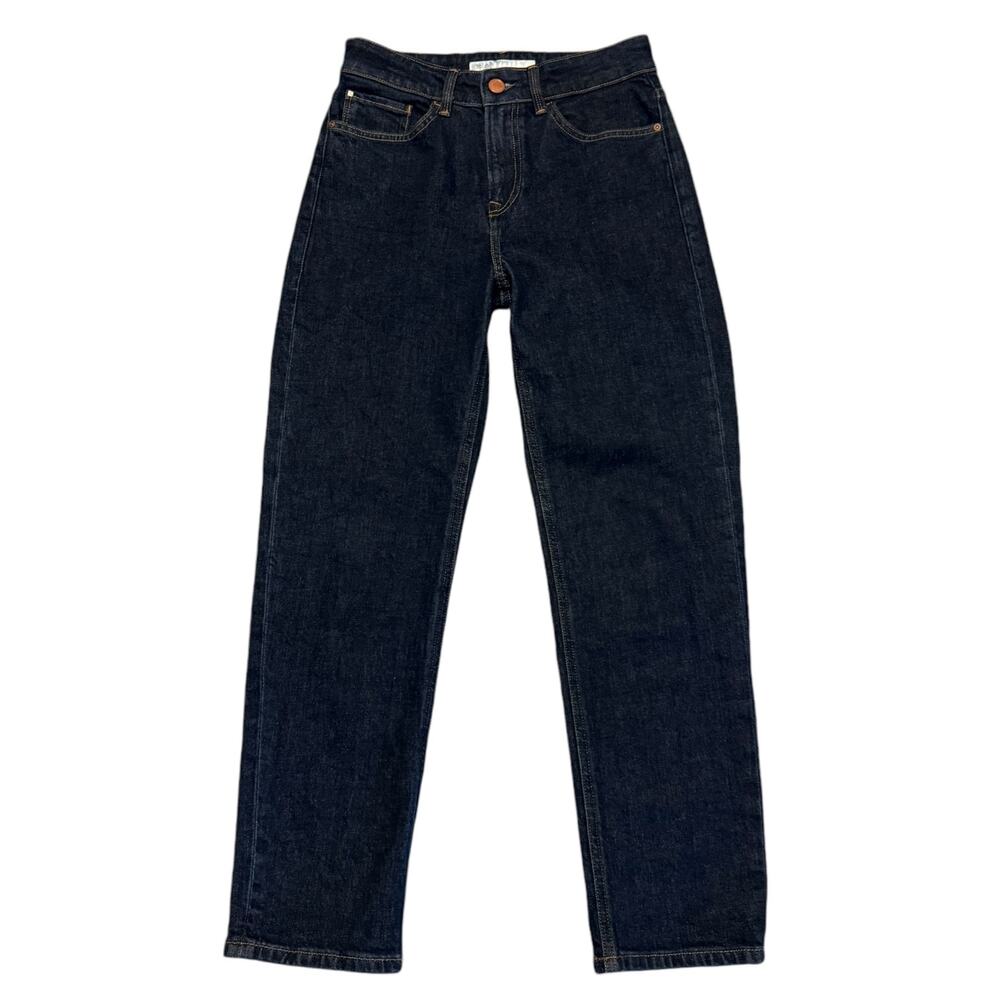 Salsa Denim True Cropped Slim Dark Blue Jeans Size 27x28